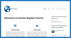 Desktop Screenshot of antrimbc.com
